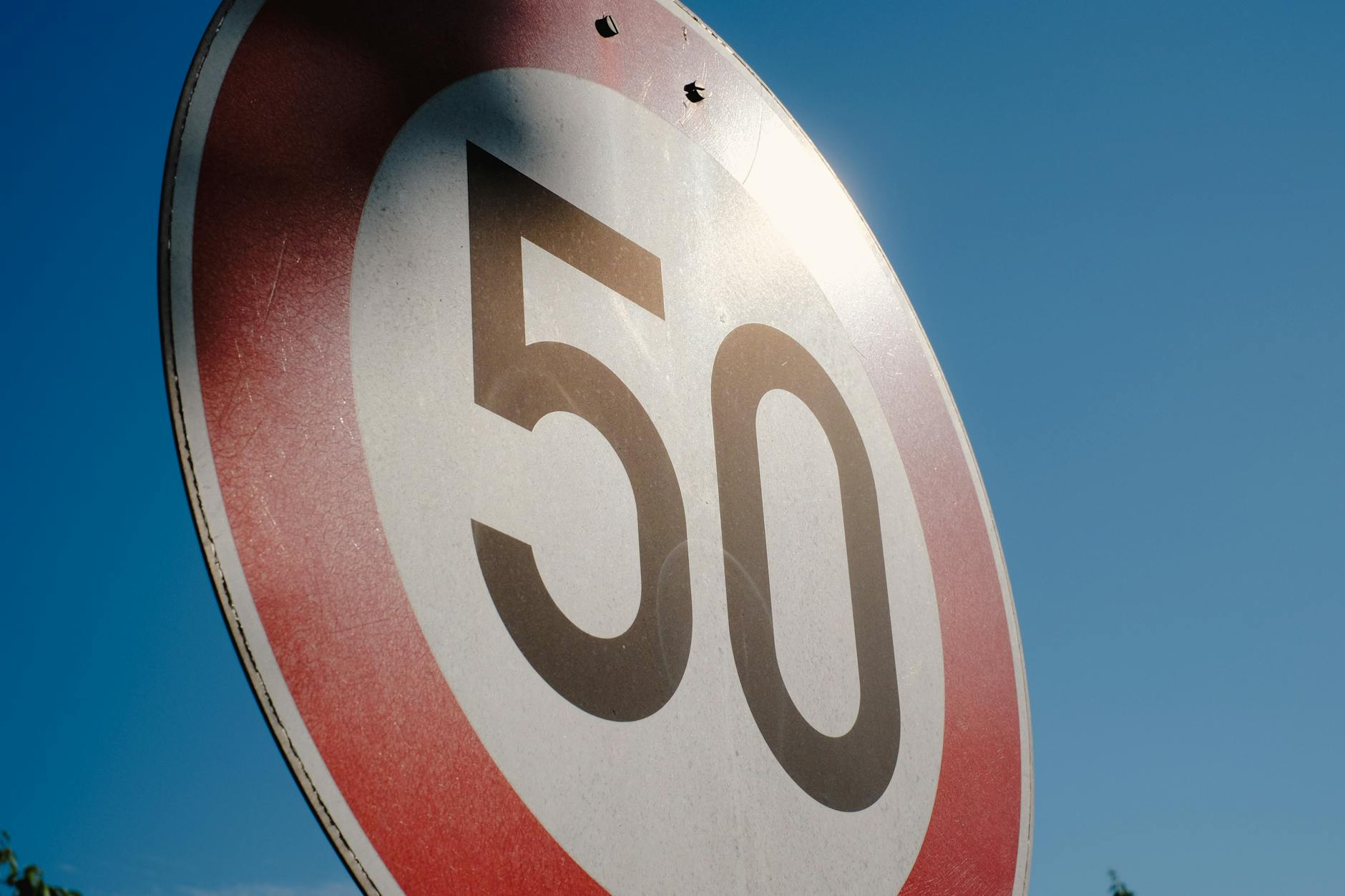 speed limit sign Switzerland