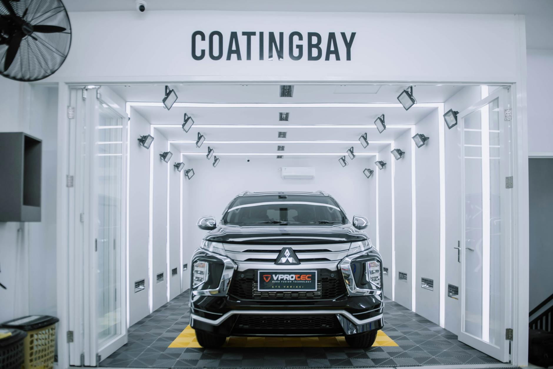 professional ceramic coating process