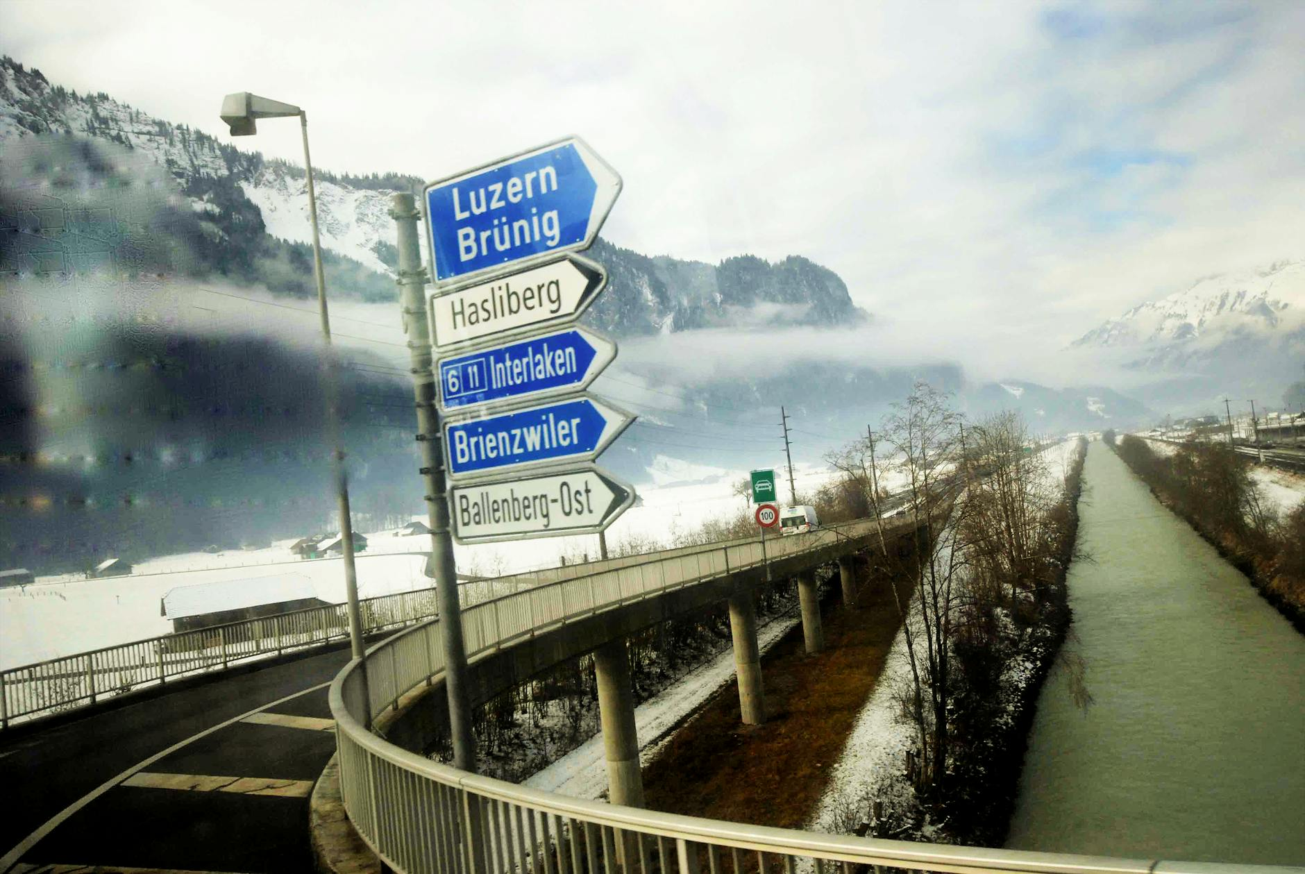 Swiss traffic sign winter tires