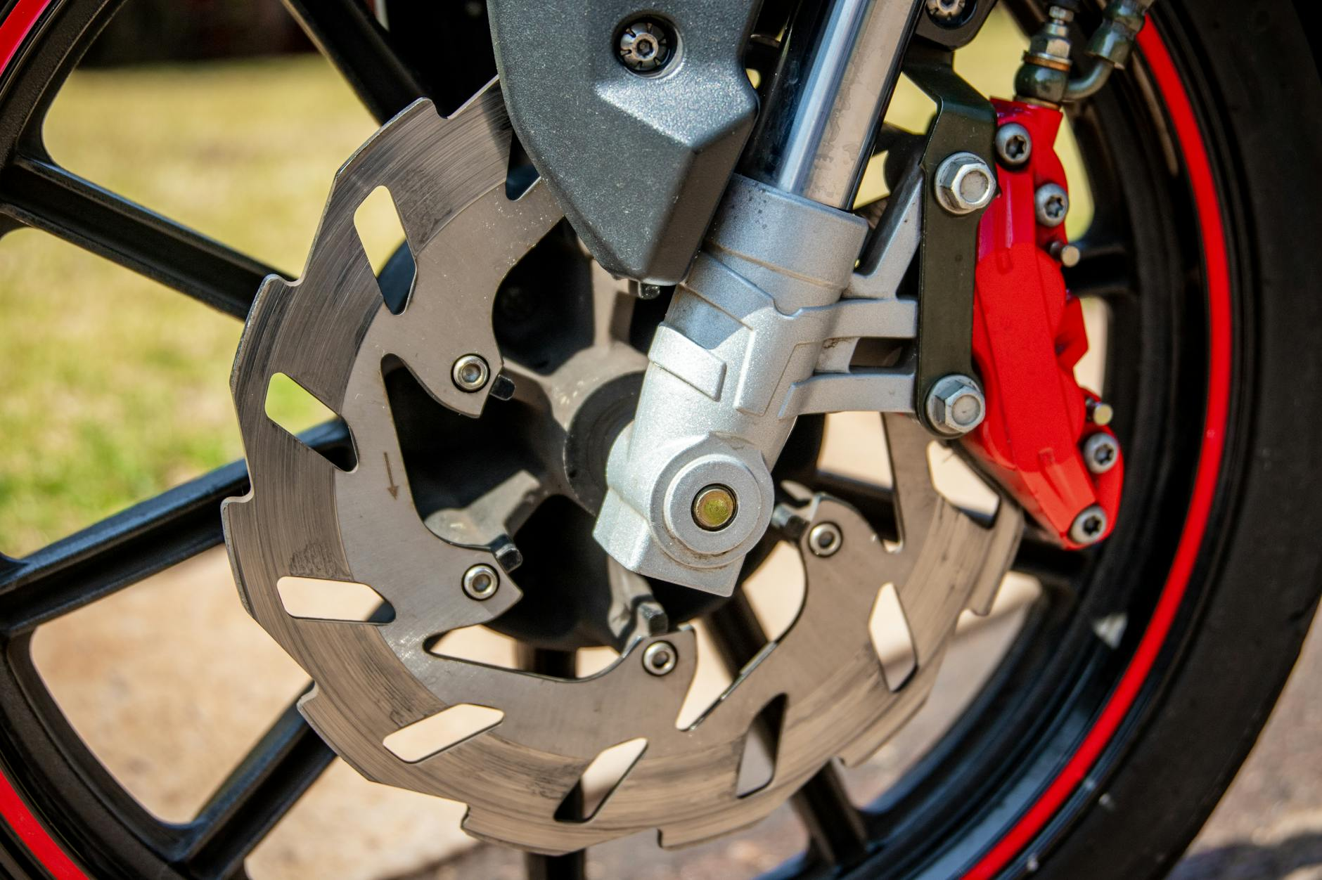 Motorcycle braking exercise