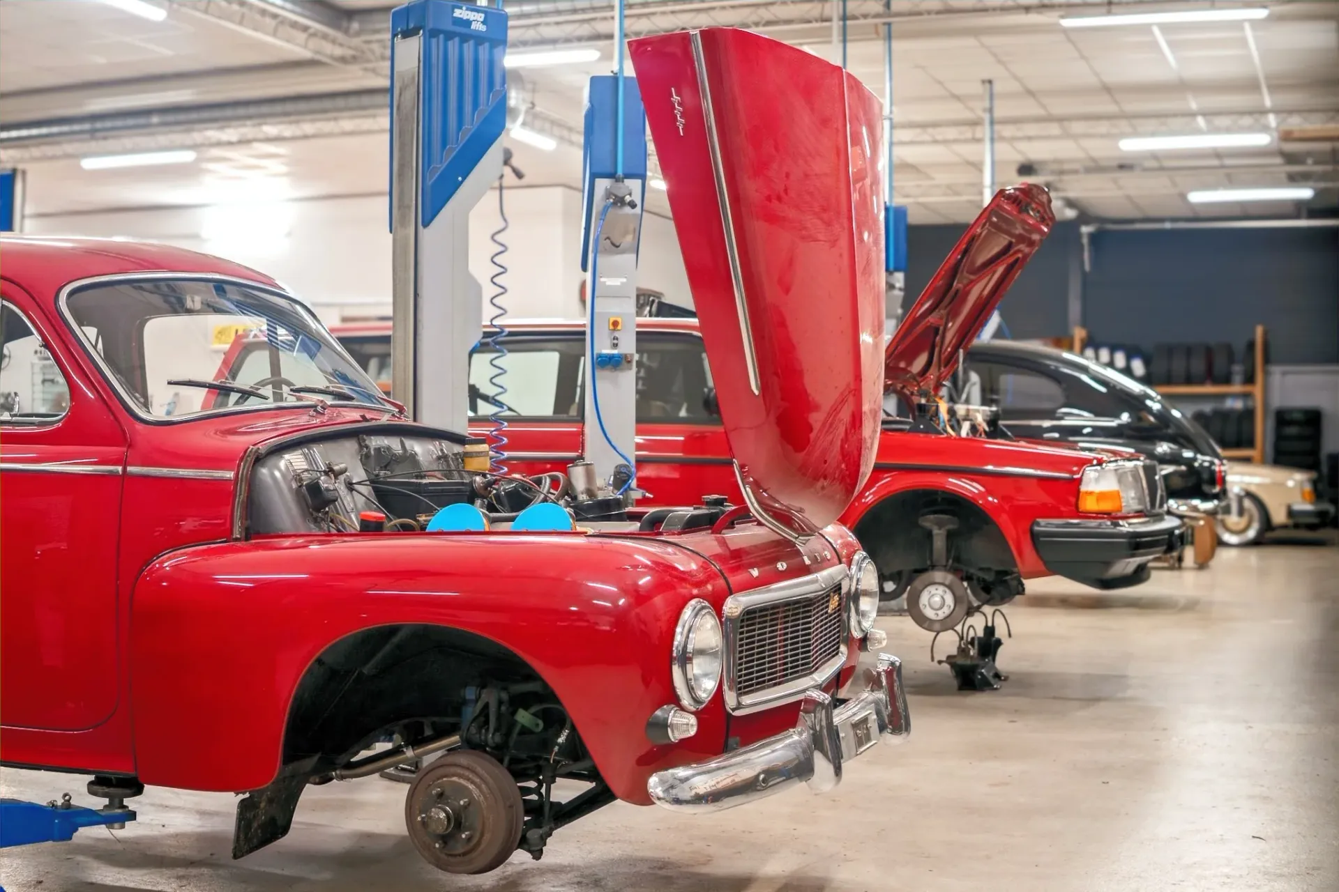 Ein zweites Leben für schwedische Klassiker: Wo Volvo-Geschichte in Schongau weiterrollt
