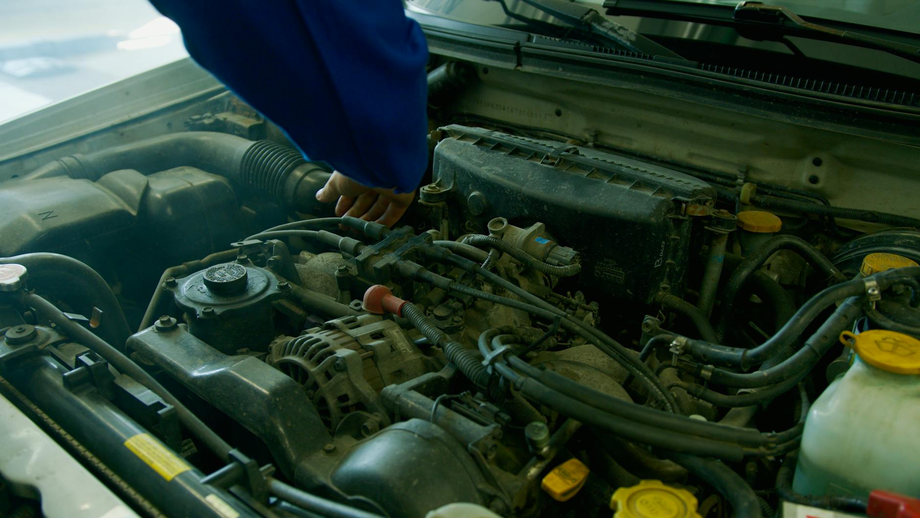 car engine inspection