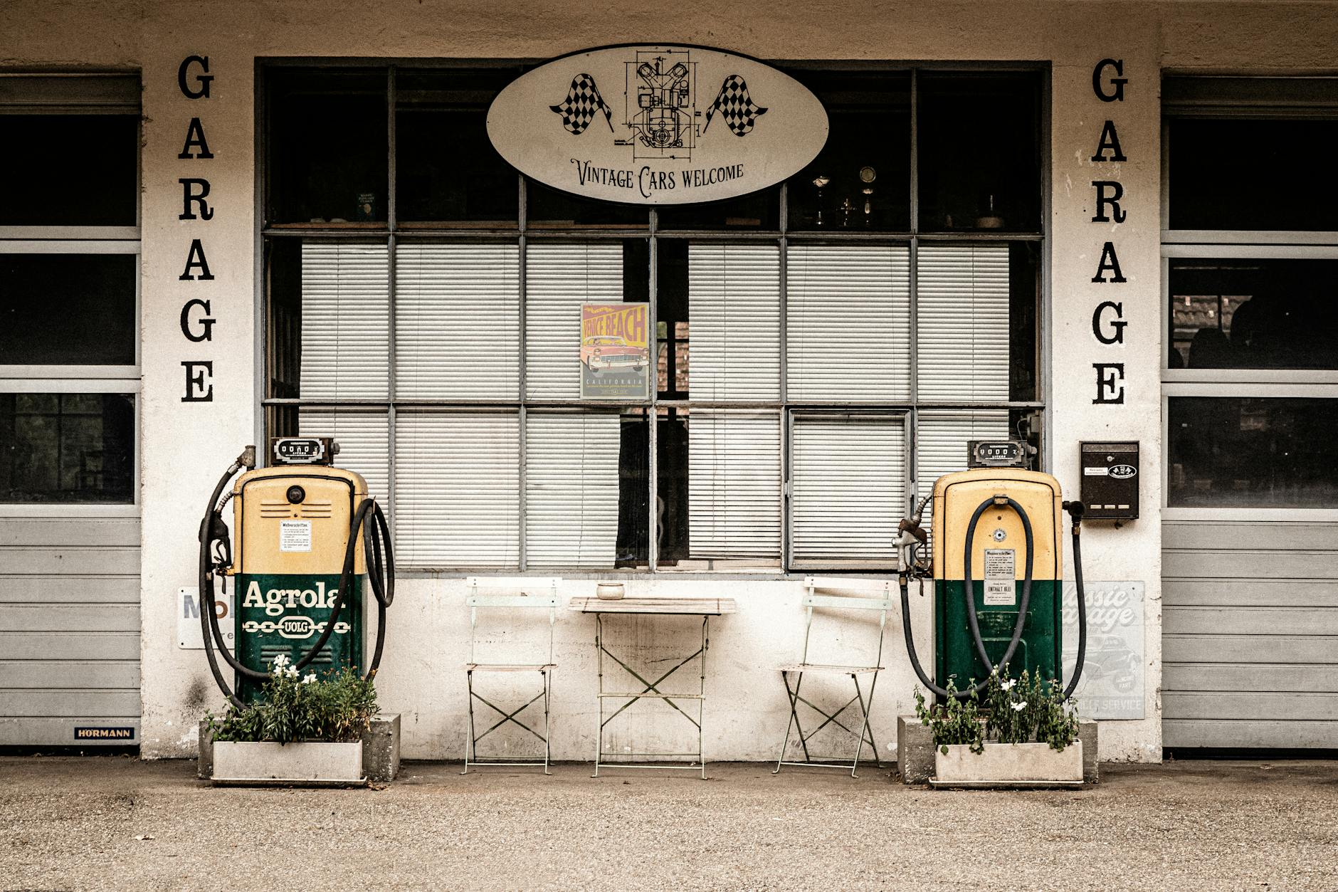 Swiss car garage